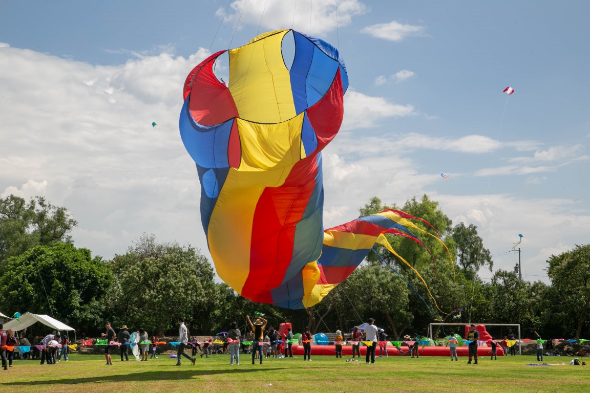 Realiza Chilcuautla Sexto Festival De Papalotes Y Globos De Cantoya