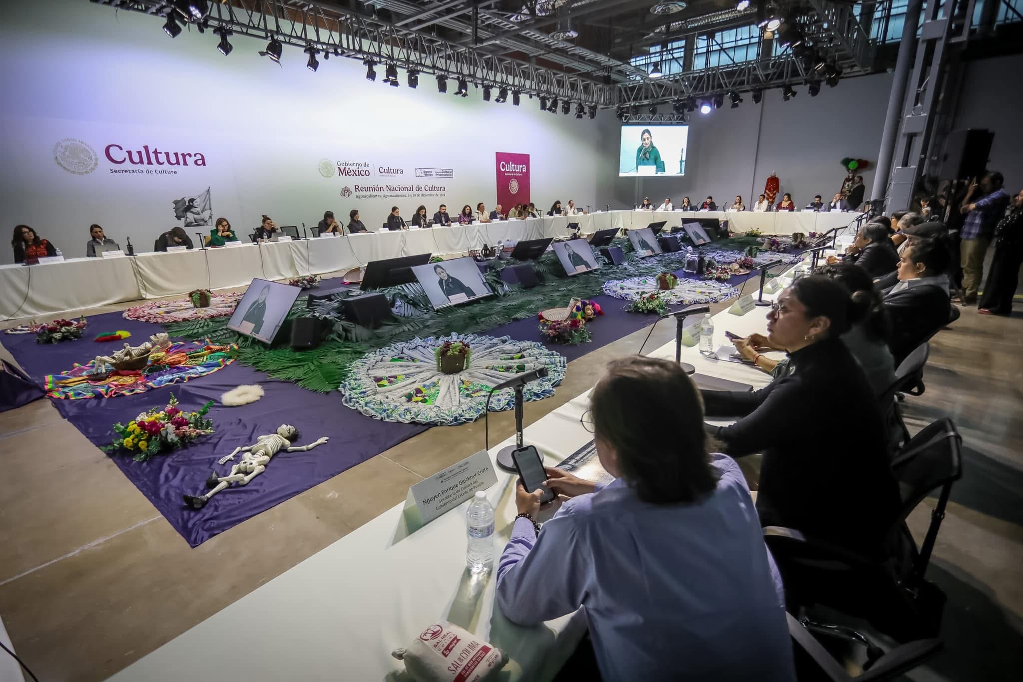 Concluye la reunión nacional de Cultura 2024 en Aguascalientes